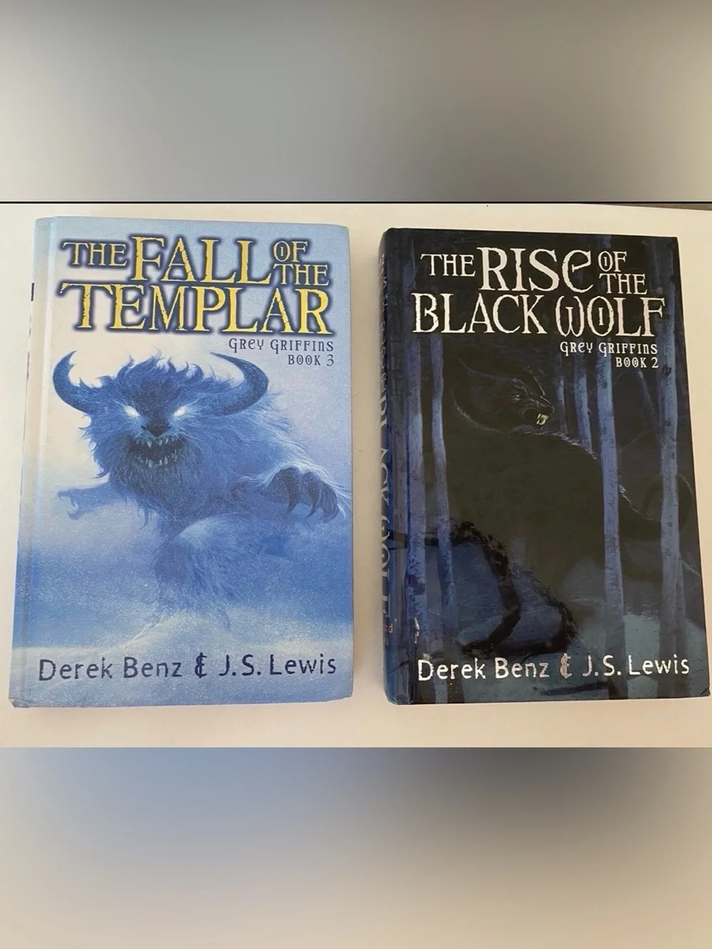 The Rise of the Black Wolf. The Fall of the Templar. J.S. lewis (Hardcover)
